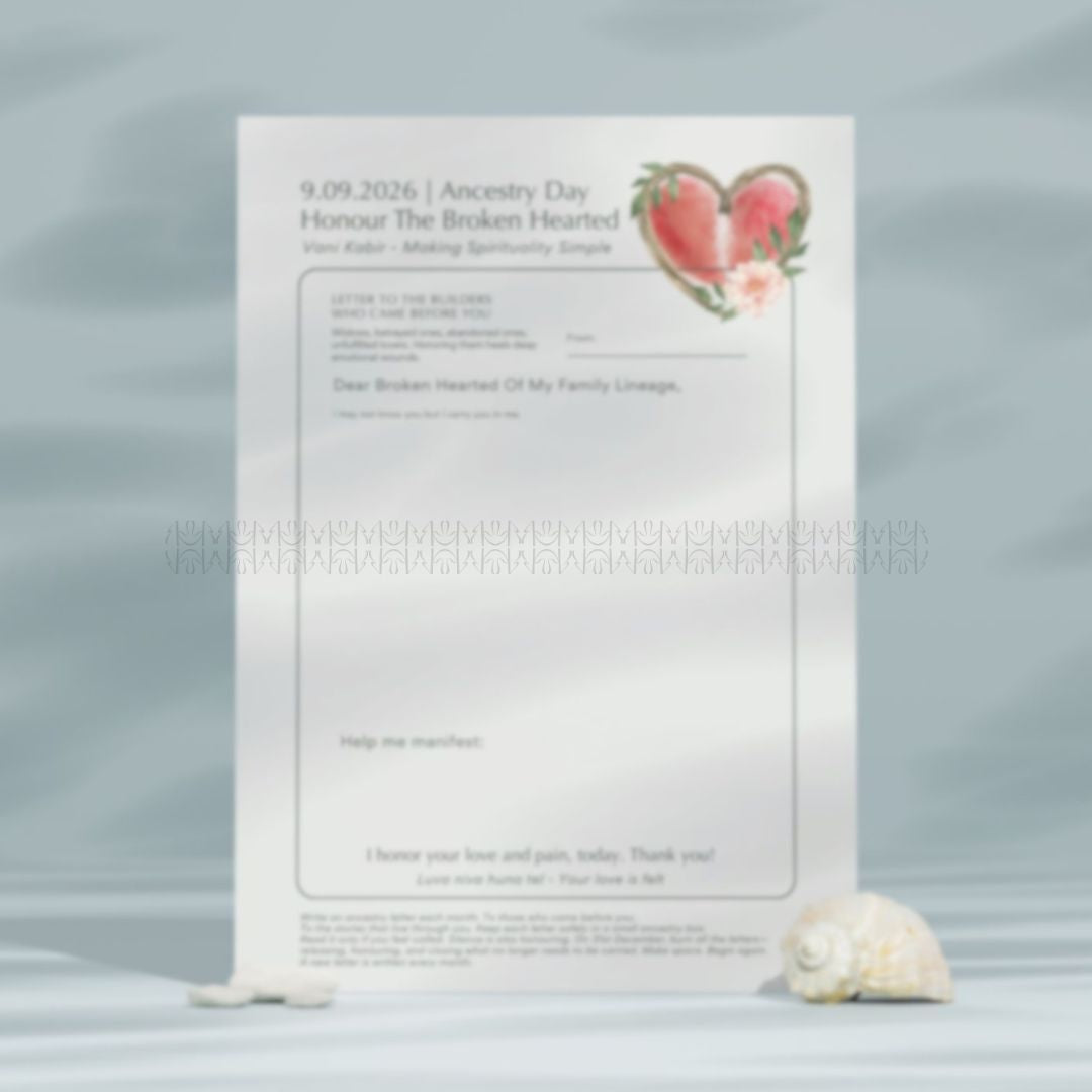 September Ancestry Day Digital Sheet