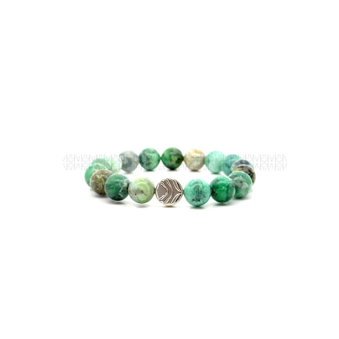 Stone of Hope Variscite Bracelet Crystal Bracelet