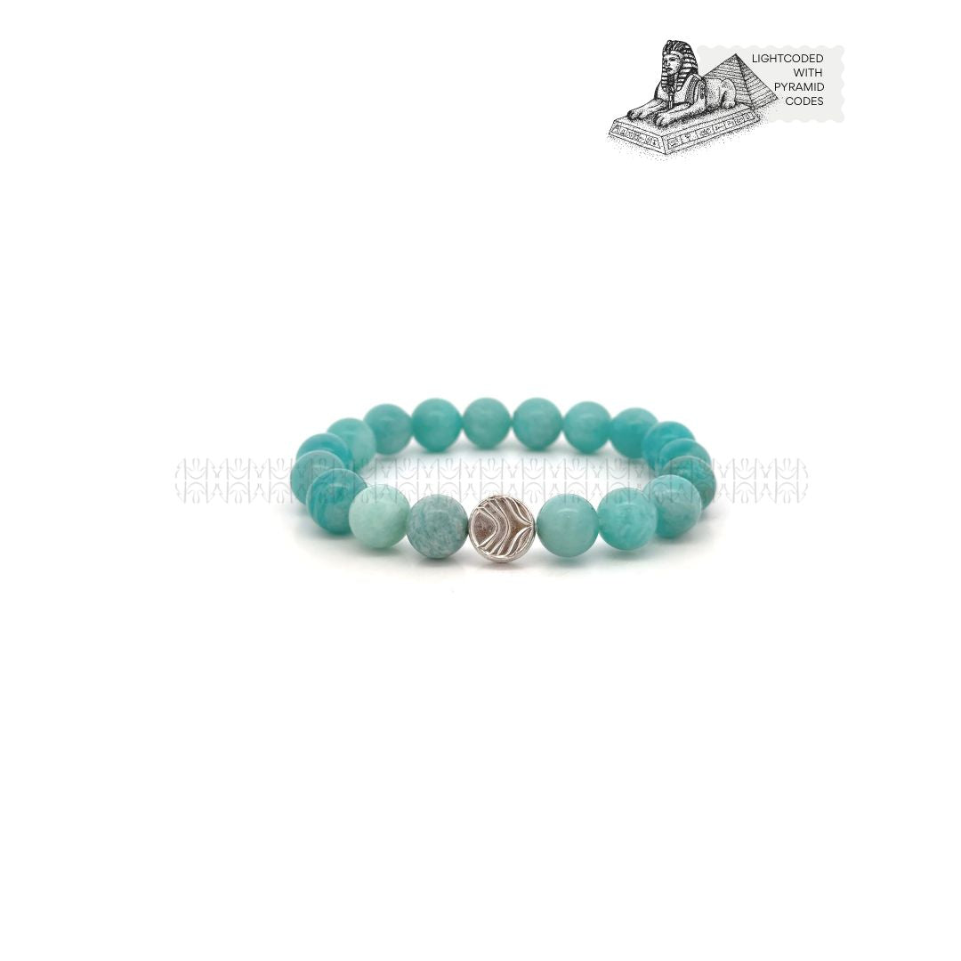 Travel Or Settle Abroad Amazonite Bracelet