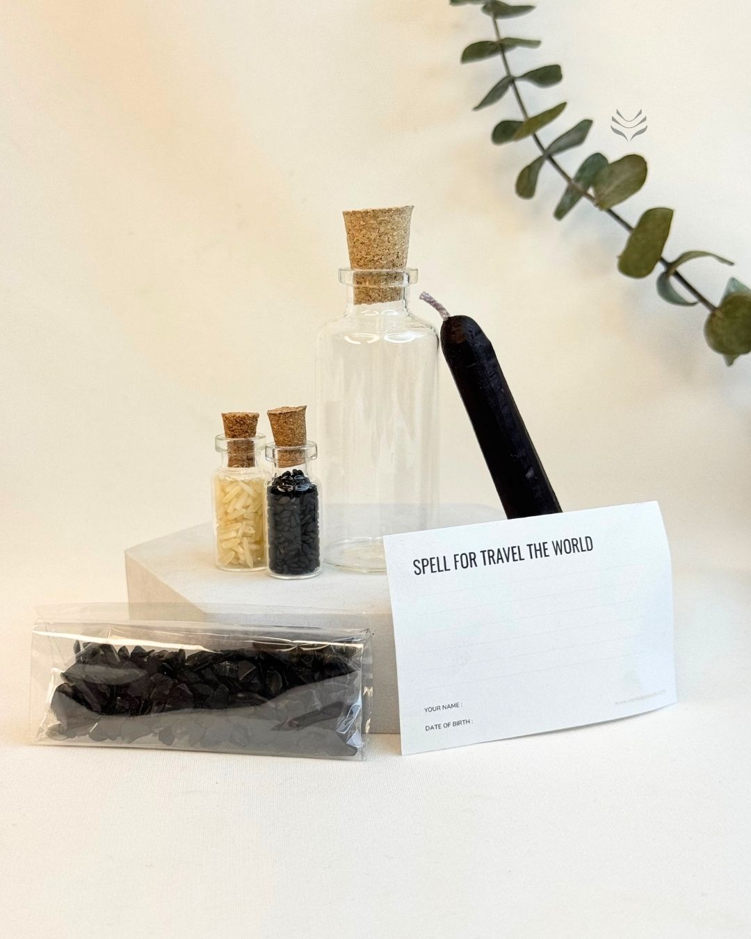 Travel the World Spell Bottle