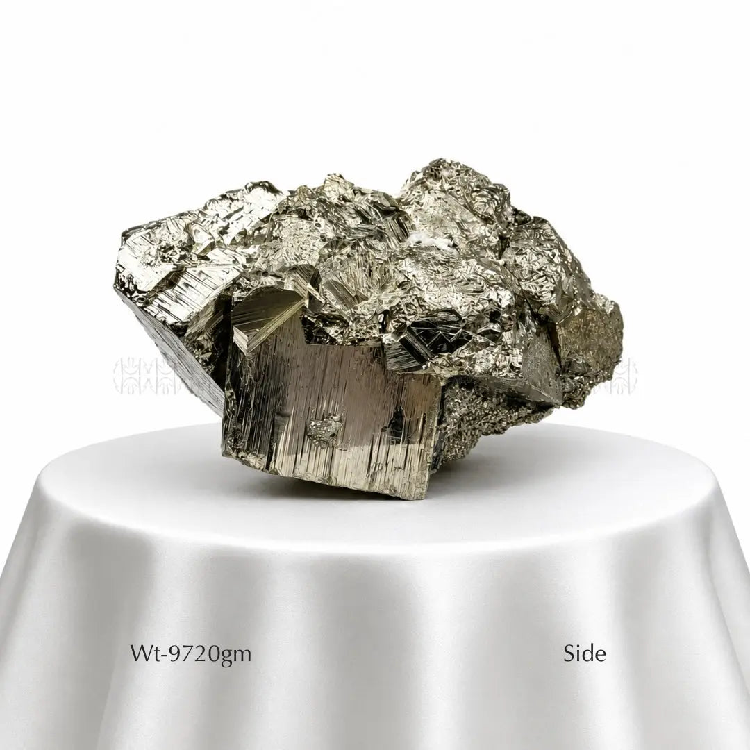 Wealth Attractor Peruvian Iron Pyrite Cluster #5