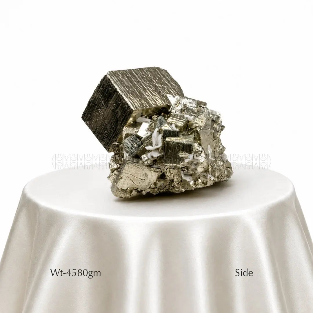 Wealth Attractor Peruvian Iron Pyrite Cluster #8