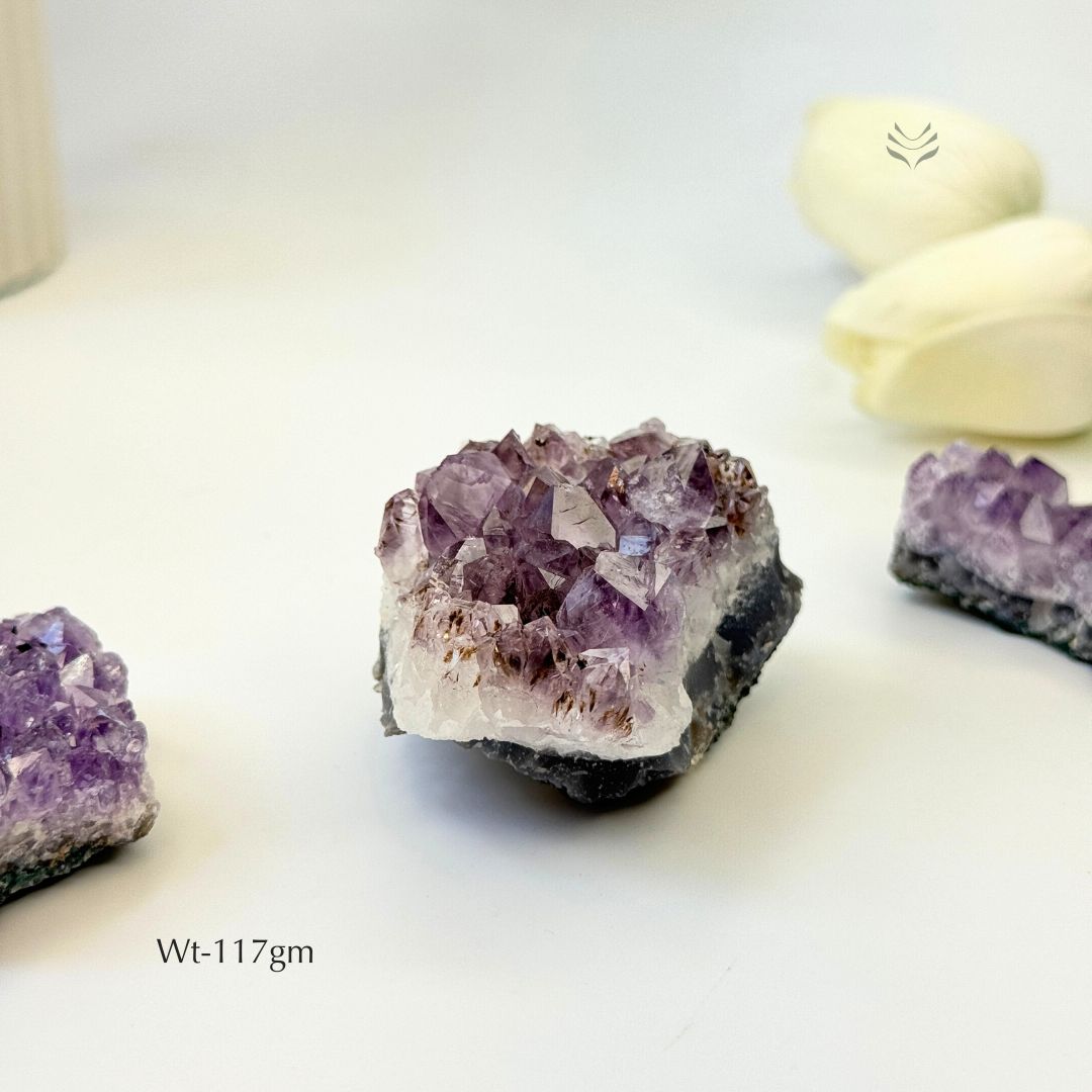 Calm In Your Palm Amethyst Cluster