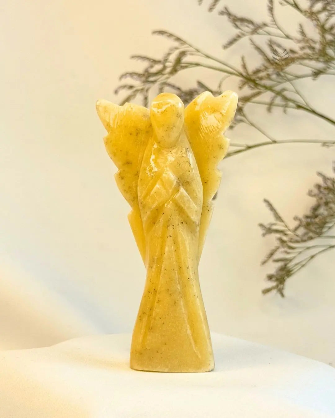 Yellow Calcite Angel