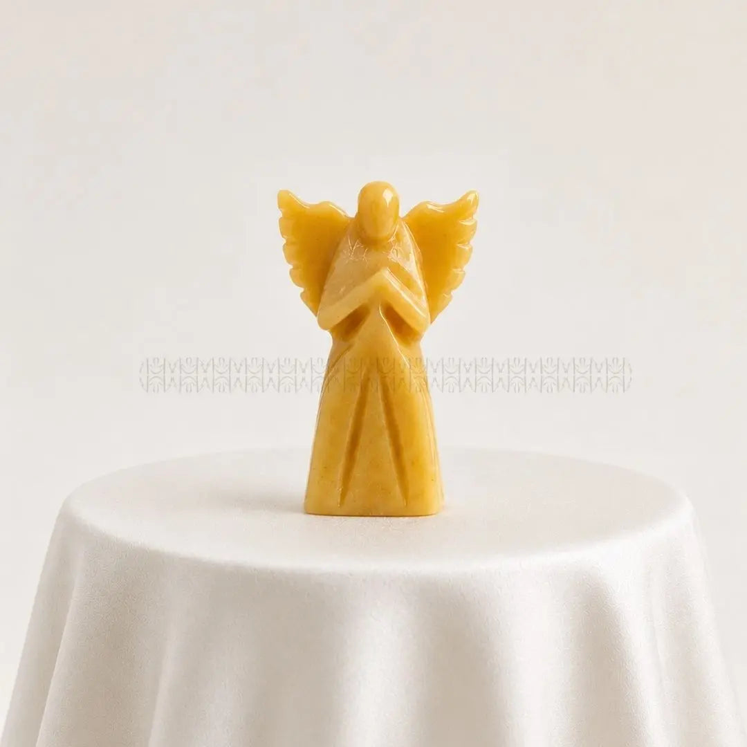 Yellow Calcite Angel