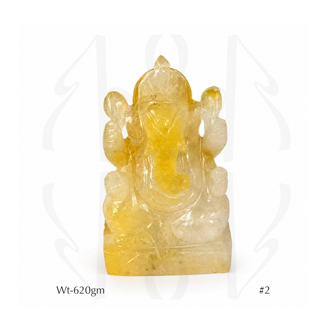 Yellow Aventurine Ganesha