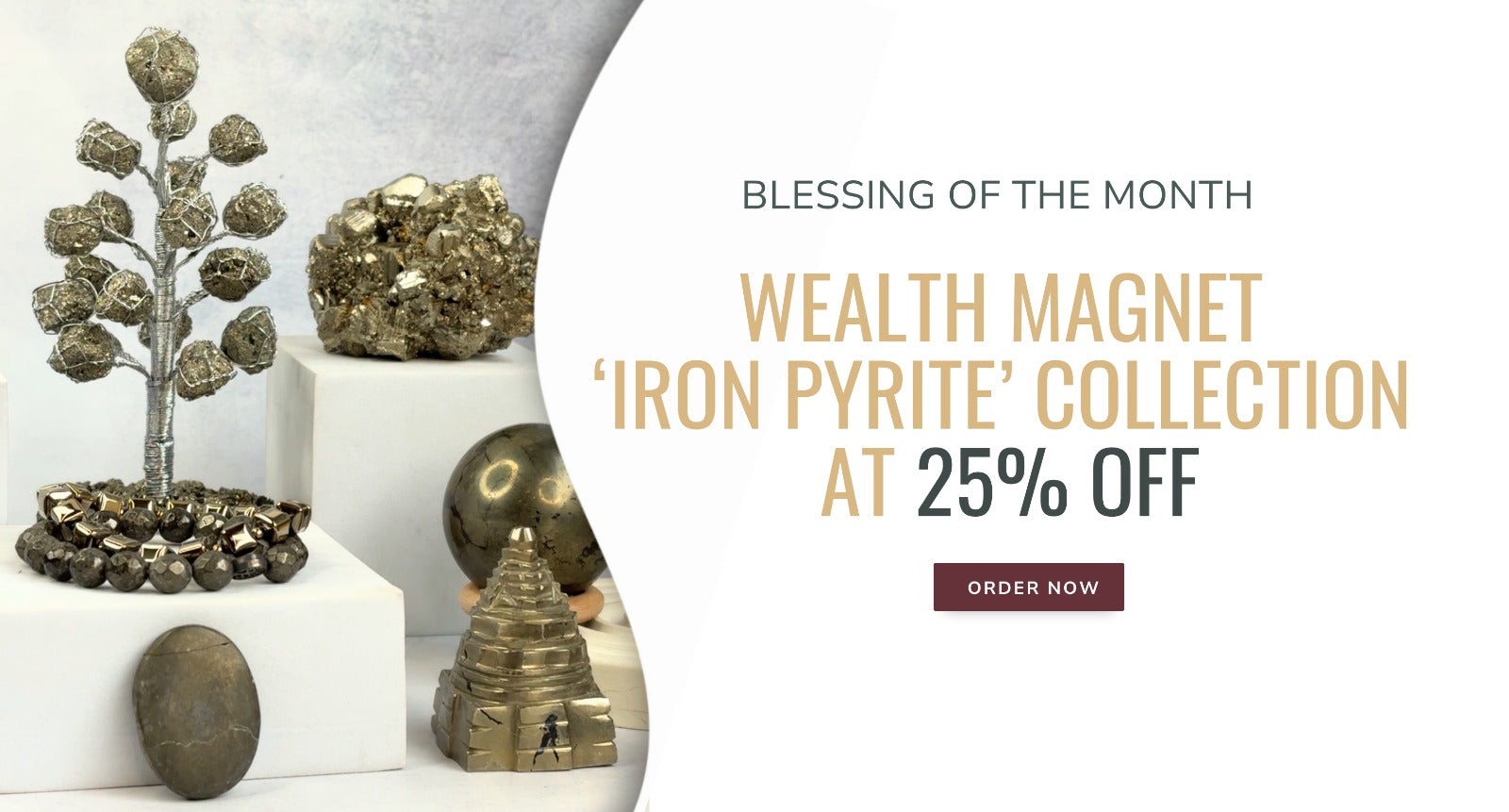 25% off on iron pyrite
