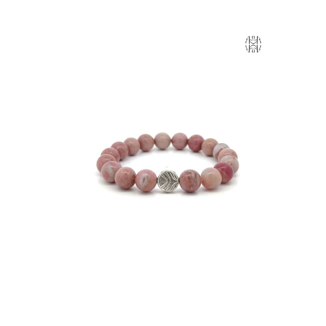 Pink Rhodonite Bracelet