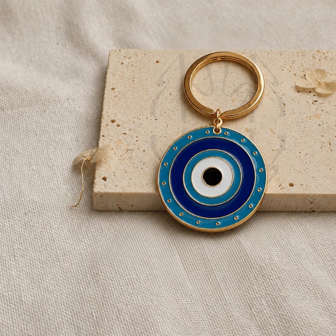 Return to Sender Evil Eye Keychain