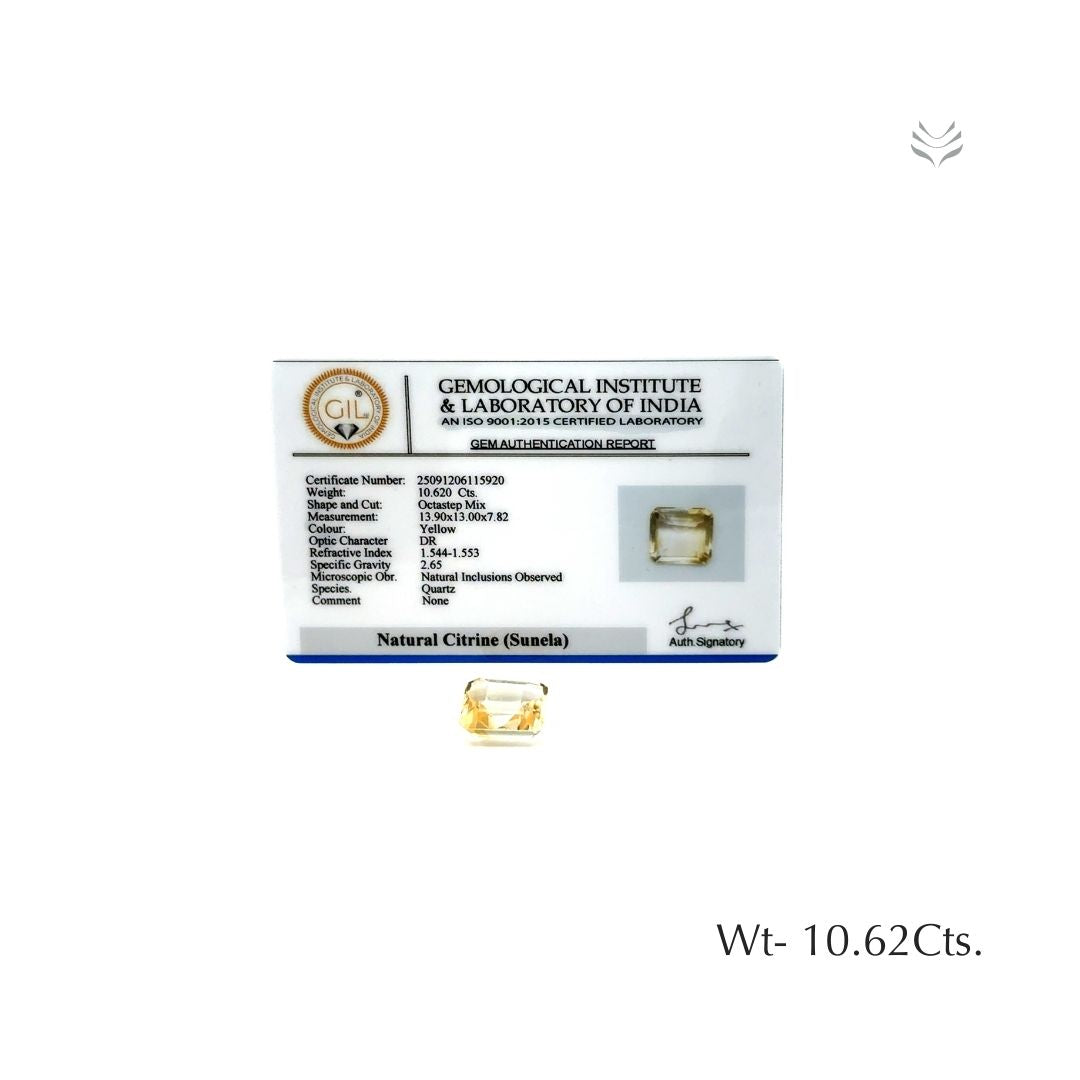 Citrine - 10.62 Ct