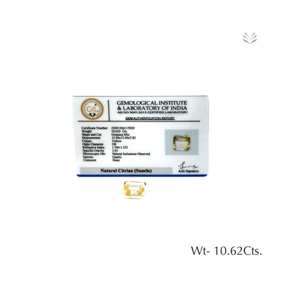 Citrine - 10.62 Ct