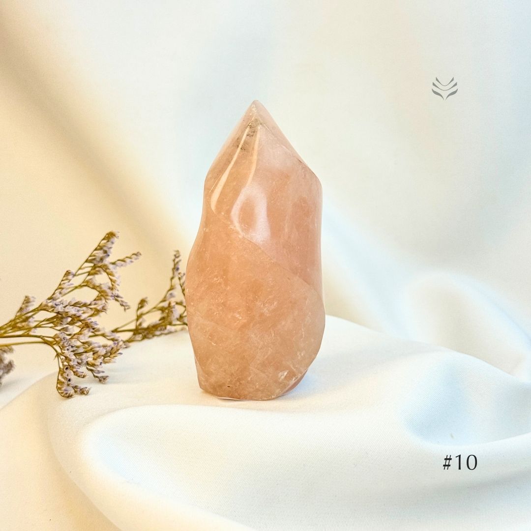 Be Loved Rose Quartz Flame