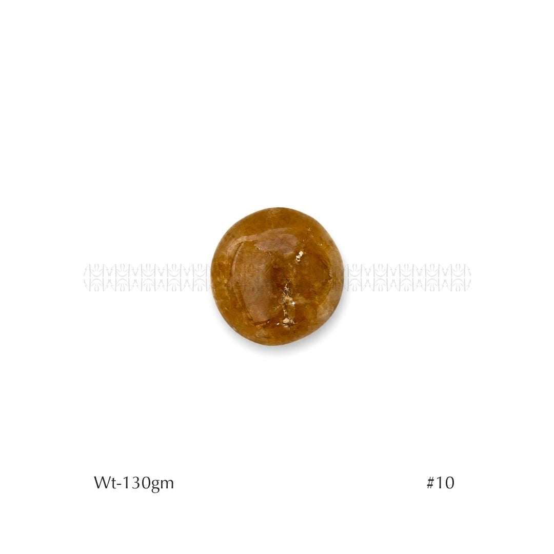 Miracle Creator Golden Healer Palm Stone