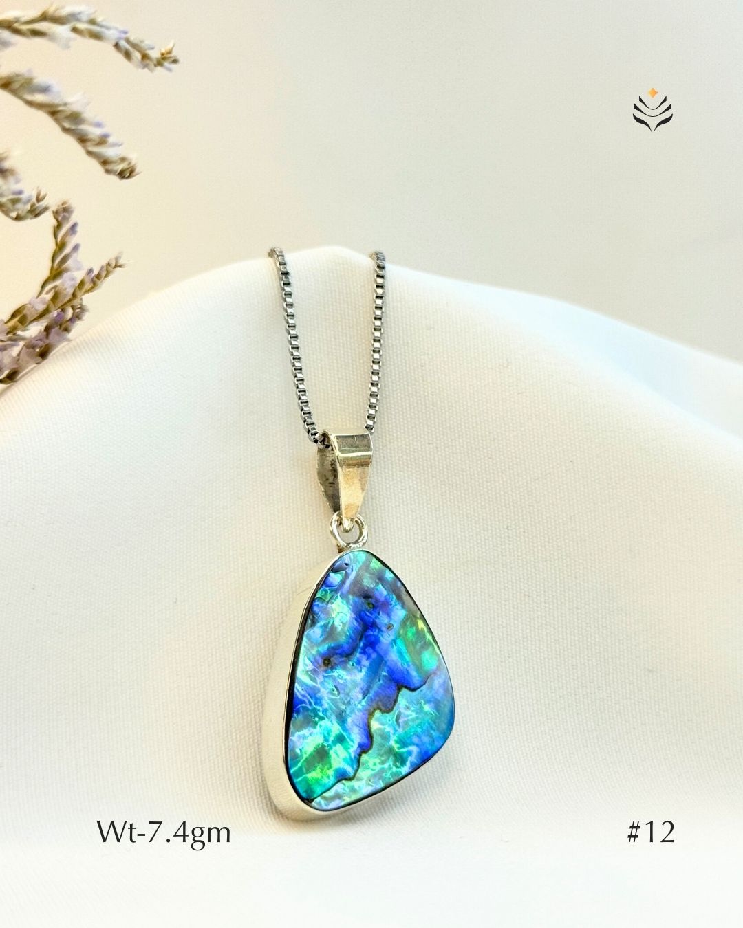 Calmora Abalone Shell Pendant 