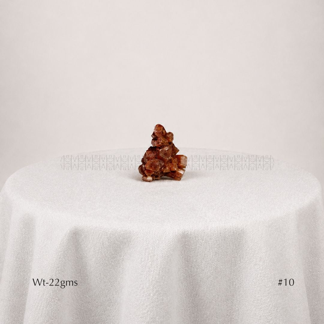 Red Comet Aragonite Cluster  Crystal Cluster
