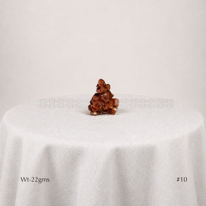 Red Comet Aragonite Cluster  Crystal Cluster