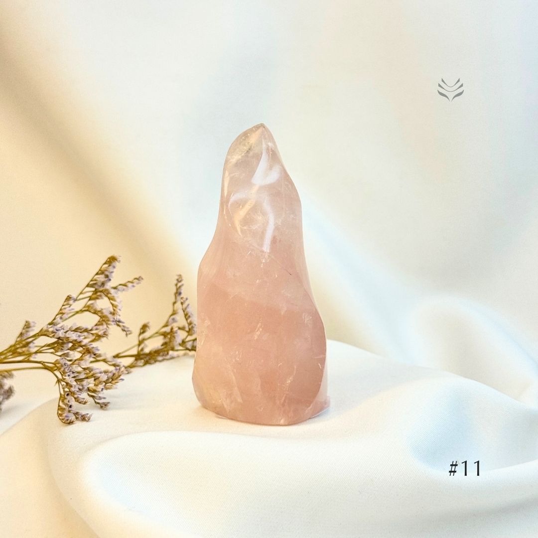 Be Loved Rose Quartz Flame