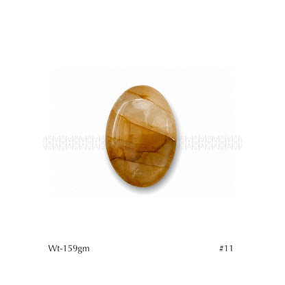Miracle Creator Golden Healer Palm Stone