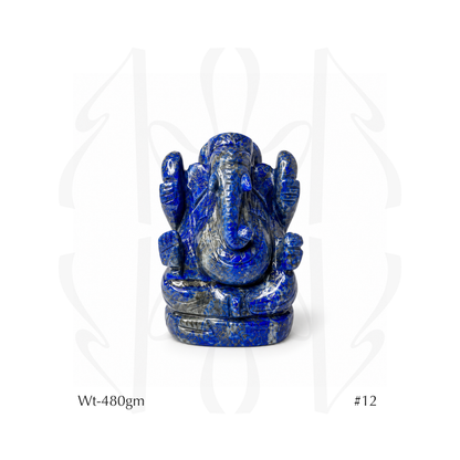 Lapis Lazuli Ganesha  Idol