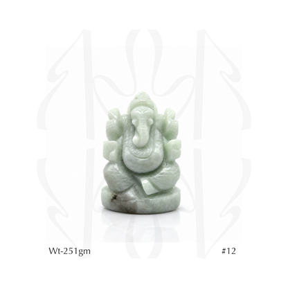Amazonite Ganesha  Idol