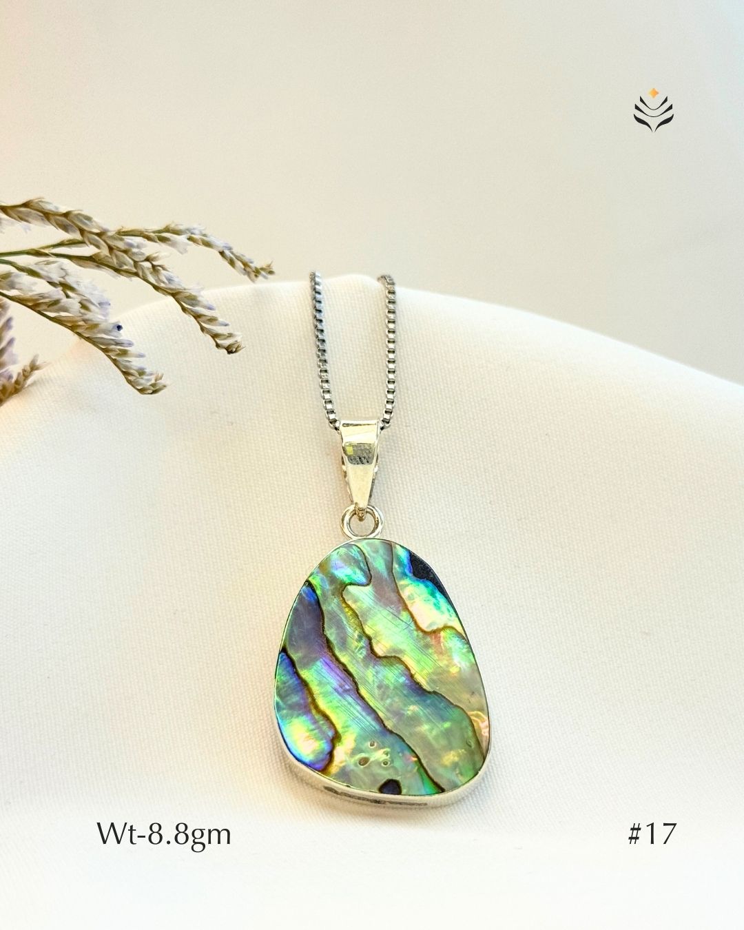 Calmora Abalone Shell Pendant 