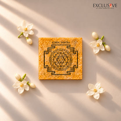 Yellow Aventurine Kuber Yantra 