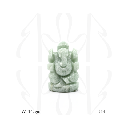 Amazonite Ganesha  Idol