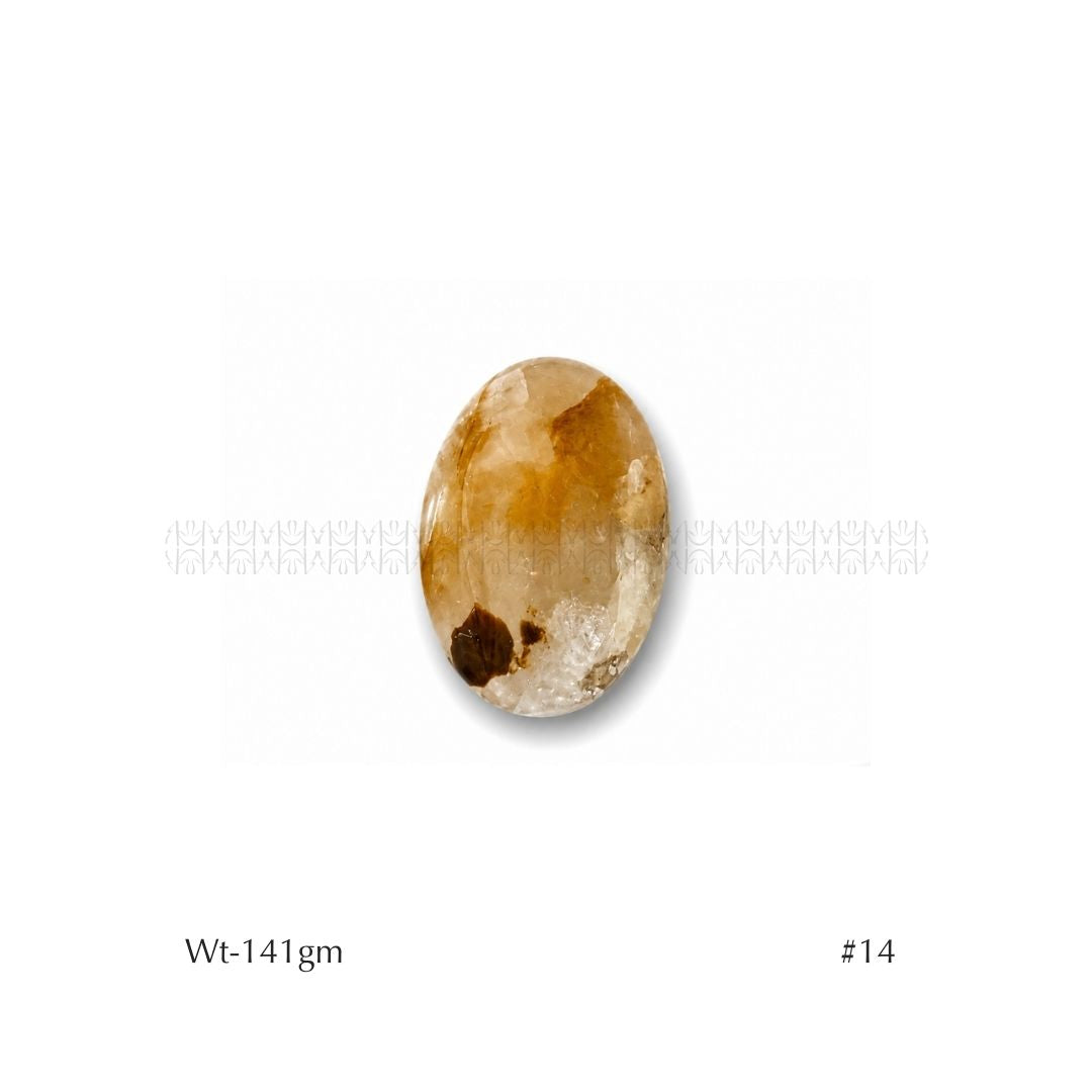 Miracle Creator Golden Healer Palm Stone