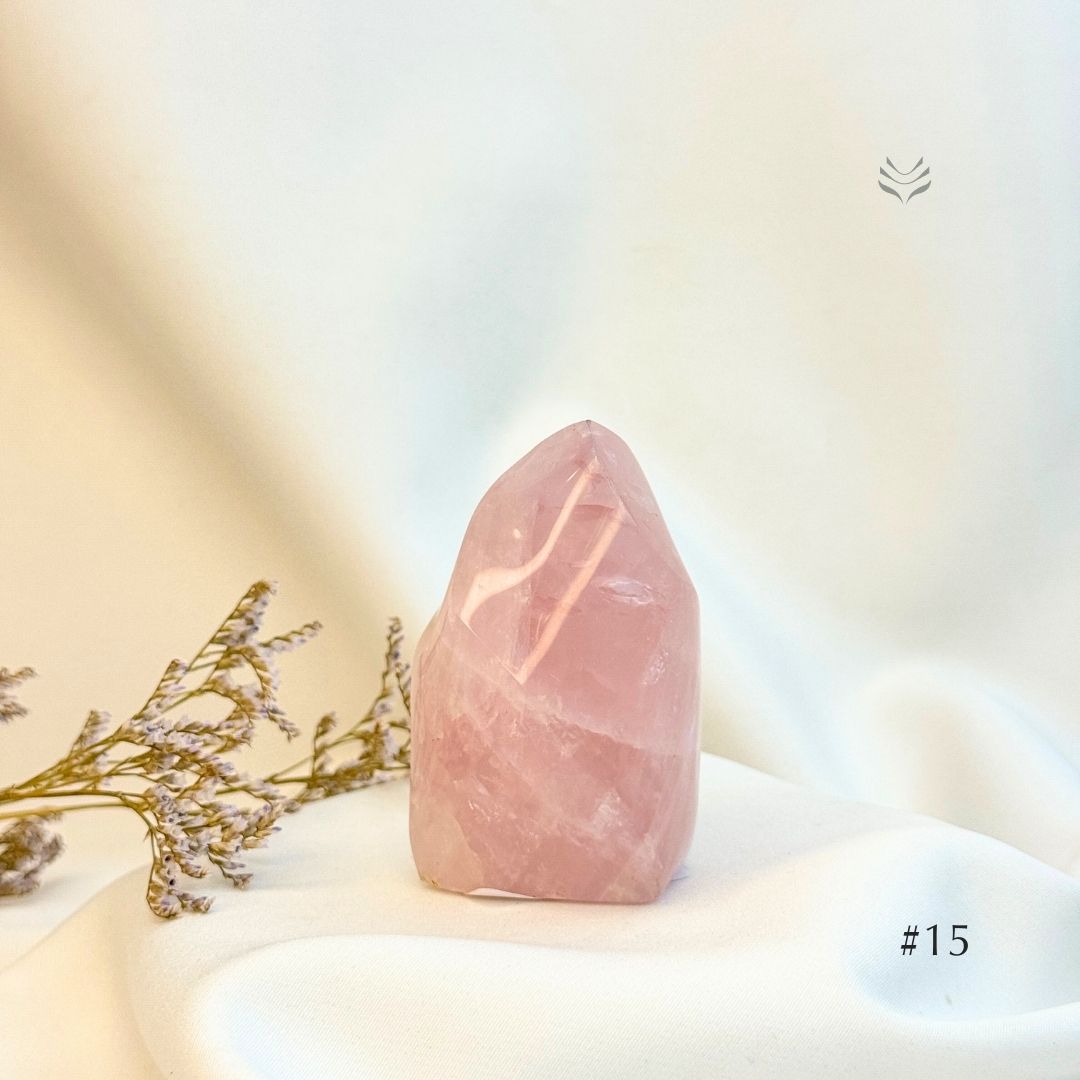 Be Loved Rose Quartz Flame