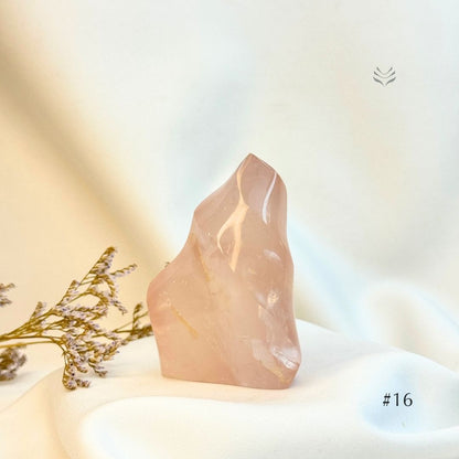 Be Loved Rose Quartz Flame