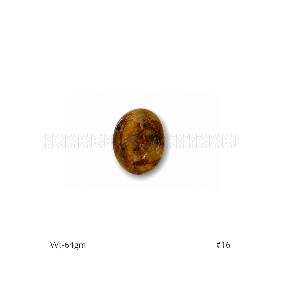 Miracle Creator Golden Healer Palm Stone