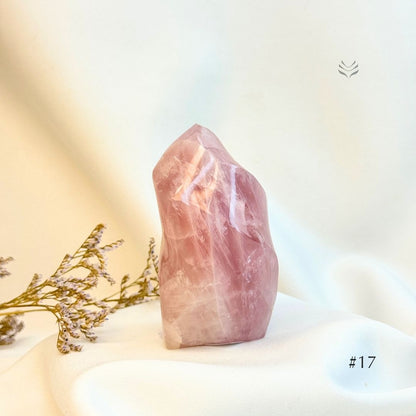 Be Loved Rose Quartz Flame