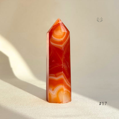 Tower of Success Carnelian