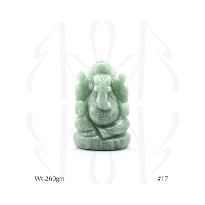 Amazonite Ganesha  Idol