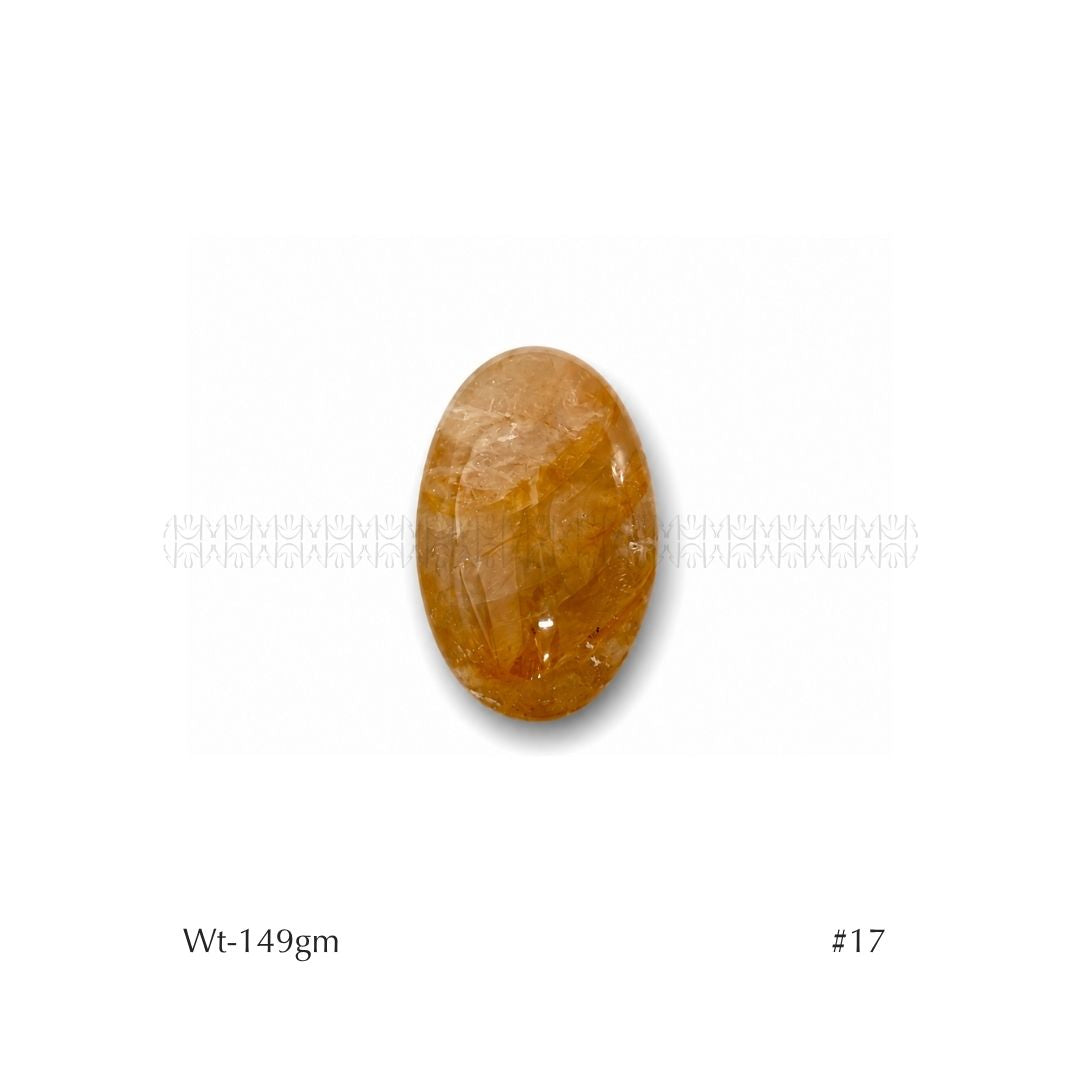Miracle Creator Golden Healer Palm Stone
