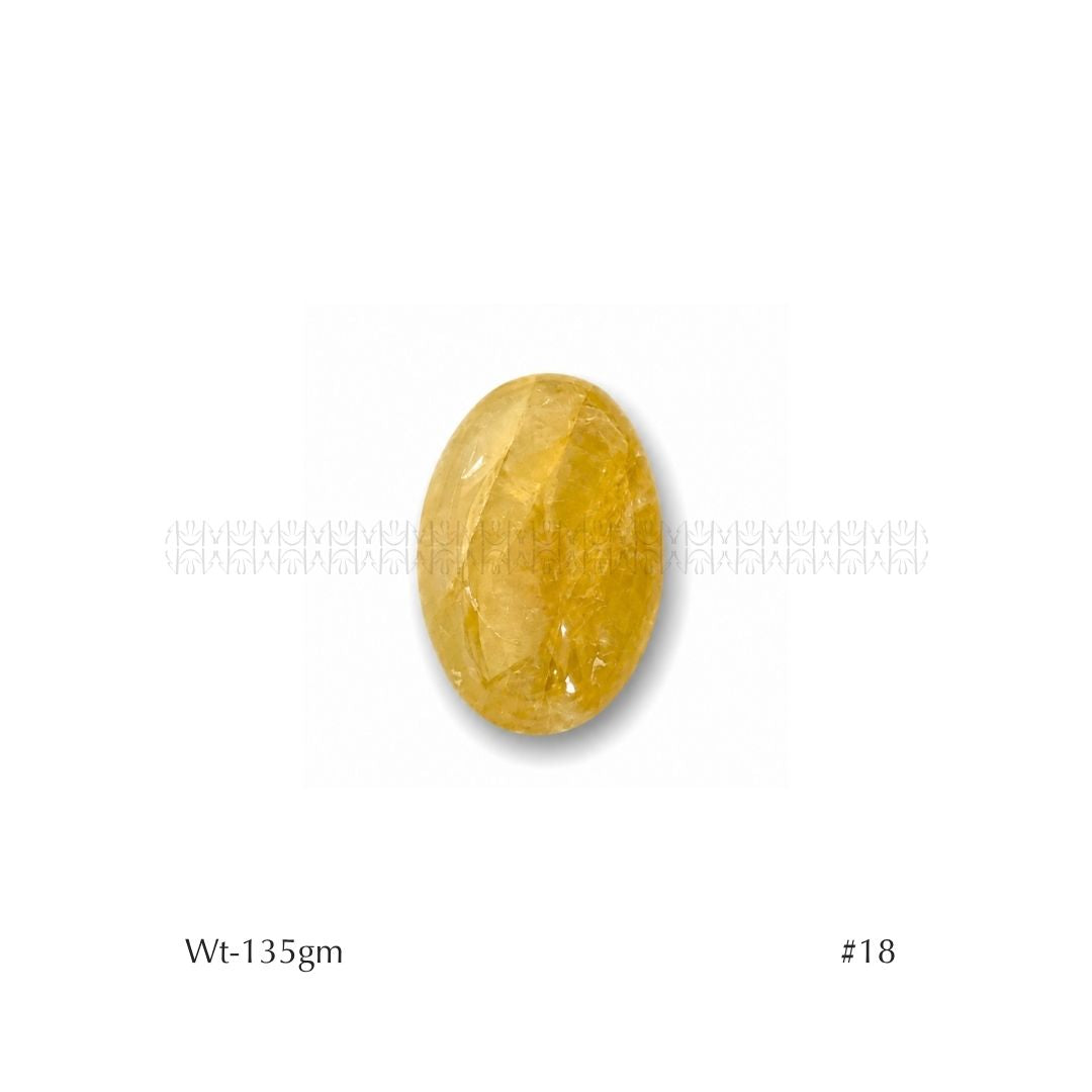 Miracle Creator Golden Healer Palm Stone