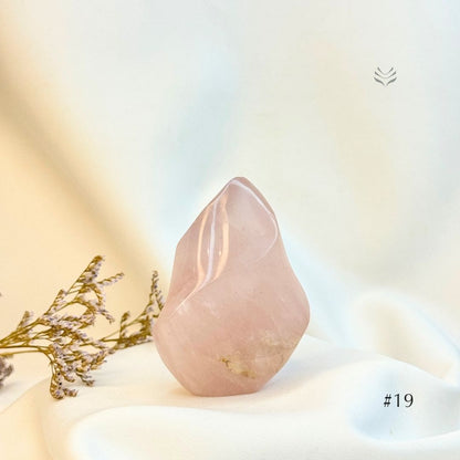 Be Loved Rose Quartz Flame