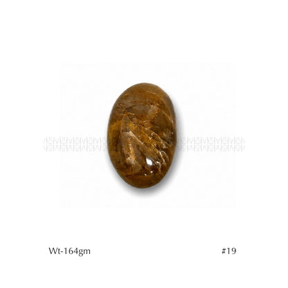 Miracle Creator Golden Healer Palm Stone