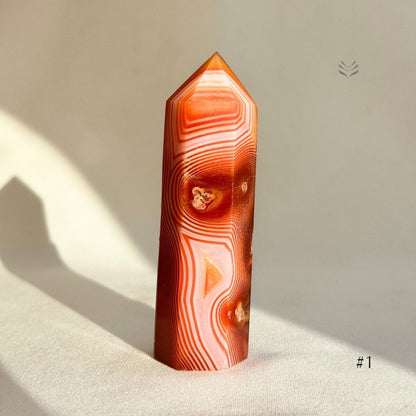 Tower of Success Carnelian