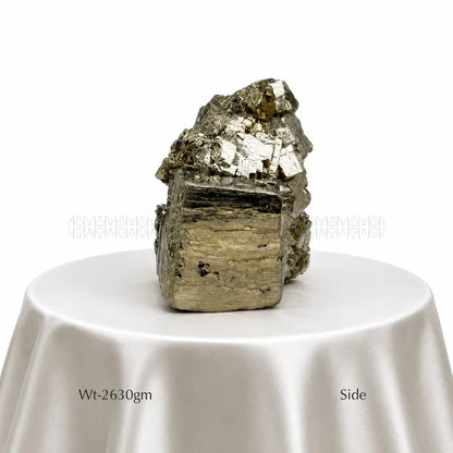 Wealth Attractor Peruvian Iron Pyrite Cluster #1
