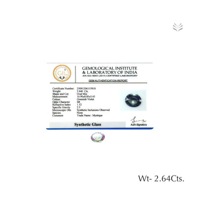 Synthetic Glass - 2.64 Ct