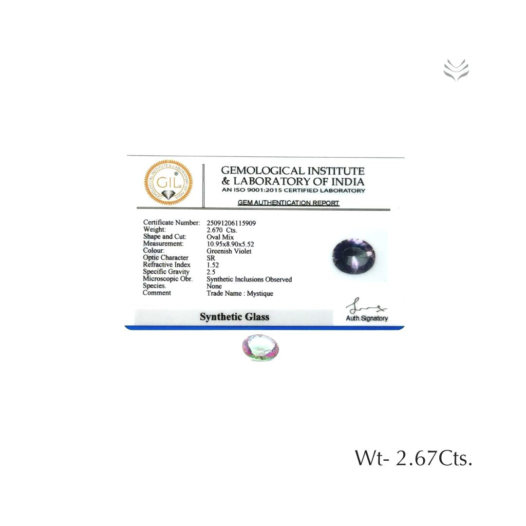 Synthetic Glass - 2.67 Ct