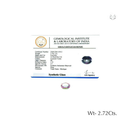 Synthetic Glass - 2.72 Ct