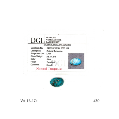 Iranian Turquoise - 60 @ 60 