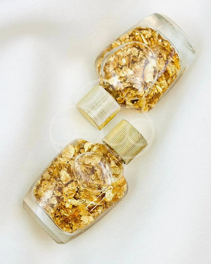 Light-Coded Gold Anointing Bottle