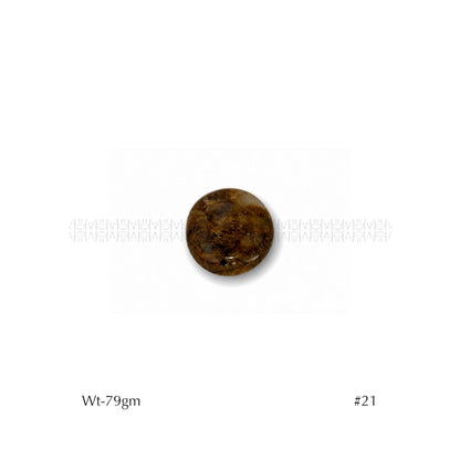 Miracle Creator Golden Healer Palm Stone