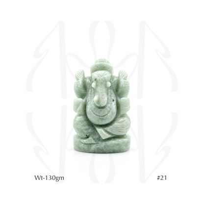 Amazonite Ganesha  Idol