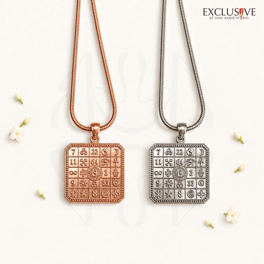 Brass & Silver Aumatrix™ 2.0 - 2 Pendants 