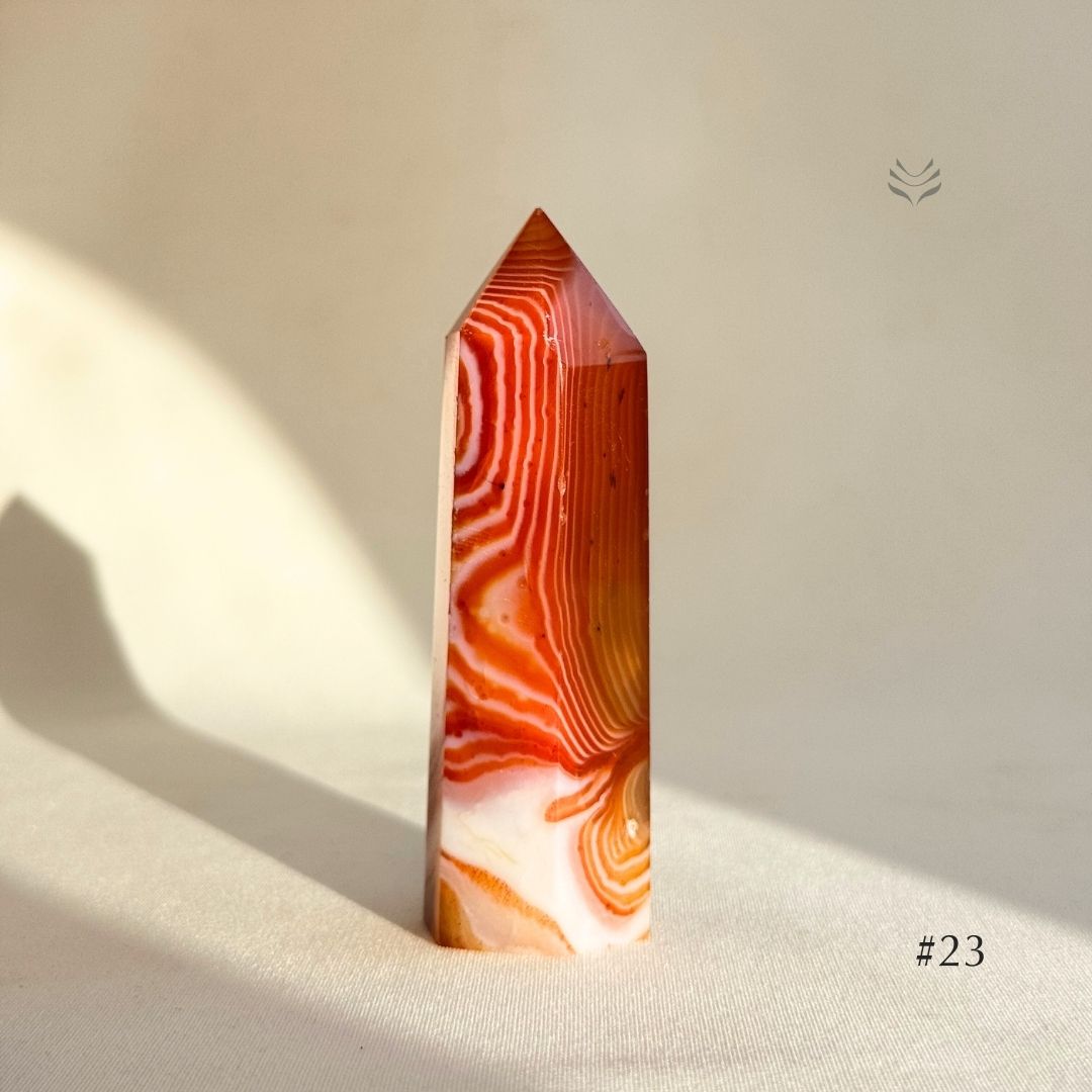 Tower of Success Carnelian