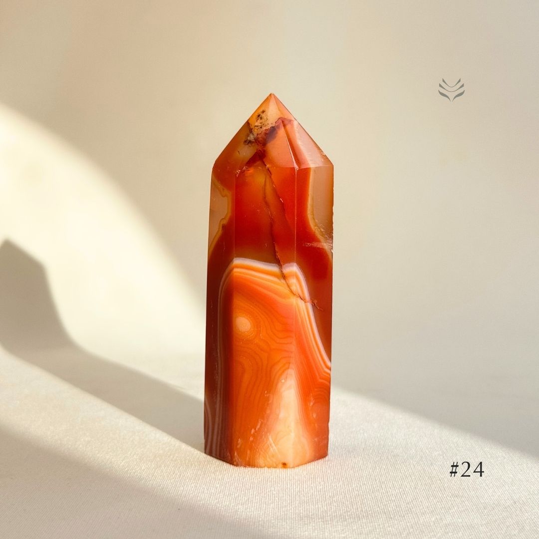 Tower of Success Carnelian